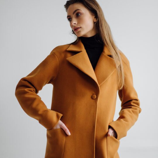 Manteau long en cachemire